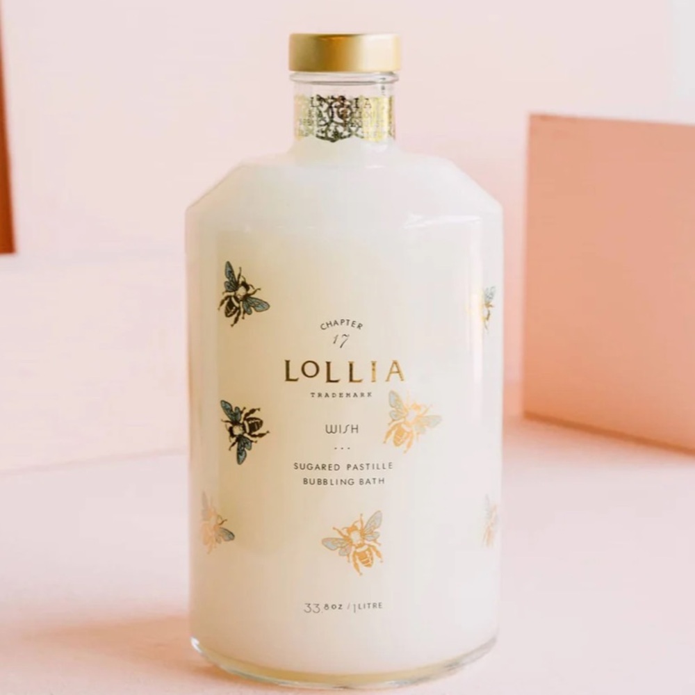 ♥️…LOLLIA WISH BUBBLE BATH 6.9 fl o